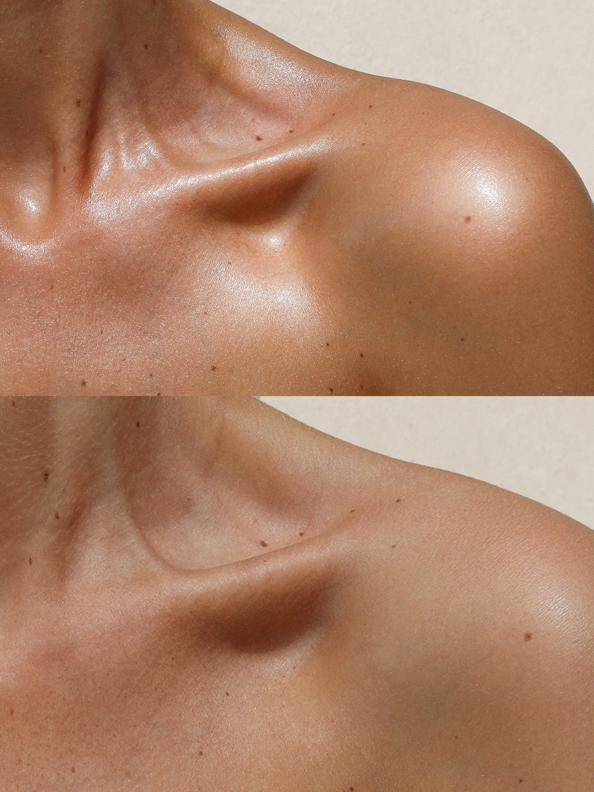 BEFORE AND AFTER ON MODEL