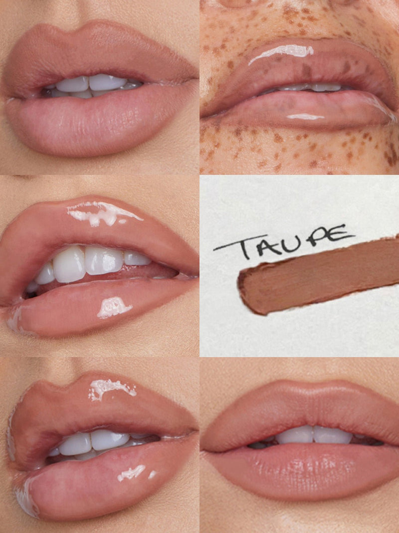 REFY LIP SCULPT TAUPE ON DIFFERENT SKIN TONES
